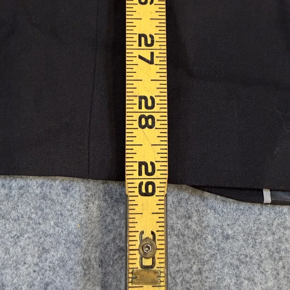 Nautica Mens Modern Fit Bi-Stretch 2-Piece Suit Black 42R W36 NA000277-GAFF